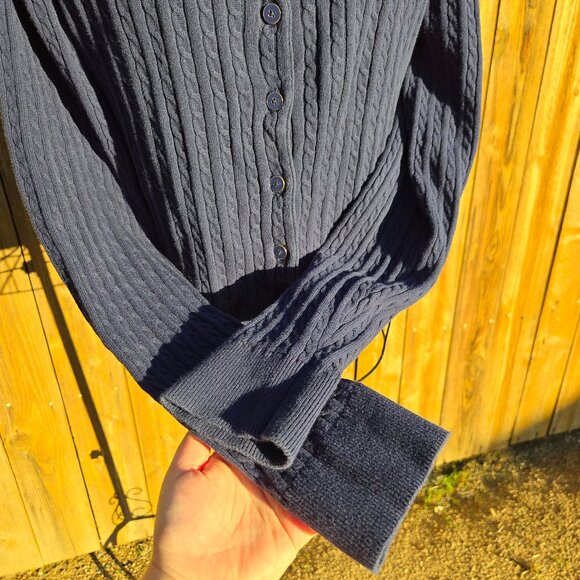 Lilly Pulitzer Cable Knit Cotton Cardigan - Picture 4 of 11